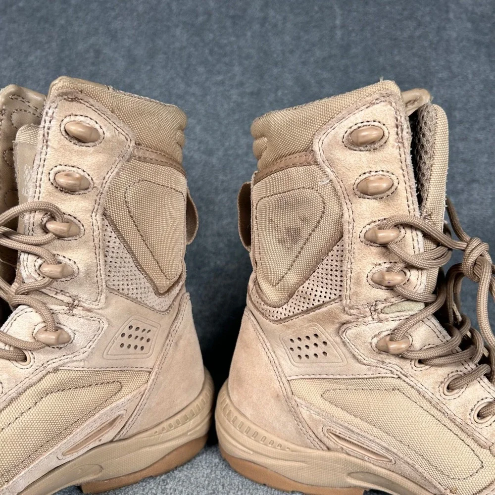 Altama Tactical Combat Boots Coyote Tan Suede Lace Up Mens 6.5 3658R